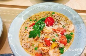 Classic Five-color Shrimp Quinoa Bowl