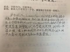 -赵汝飞练字(南京路国际贸易中心校区)