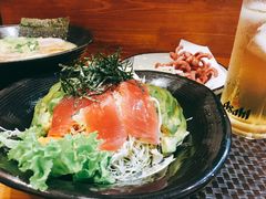 金枪鱼沙拉-百步拉面