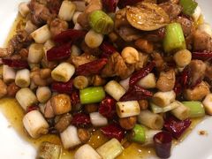 宫爆鸡丁-盐与味葱葱鲫鱼•自贡菜江湖菜(春熙店)