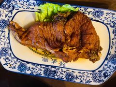 爆鱼-孙盛兴奥灶面馆·蟹黄面·三虾面(山塘街总店)