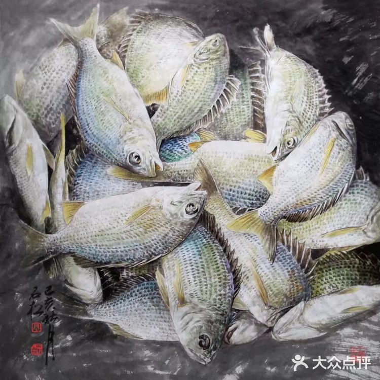 妙，他笔下的水墨画太逼真了，尤其第一张简直绝了！