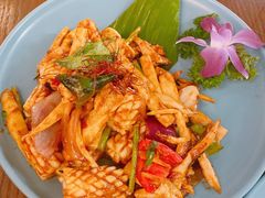 泰酱爆炒鲜鱿-苏梅花园(群星城店)