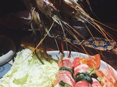 大头虾特色拼盘-萨芭蒂高空花园餐酒吧