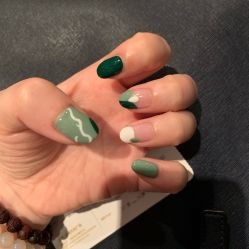 -手牵手美甲