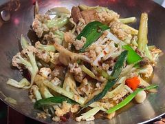 干锅有机花菜-绿茶餐厅(蓝色港湾店)