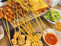 -宝记烧烤·碳锅羊肉·羊蝎子火锅·夜食社(文体路创始店)