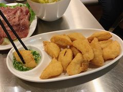 普宁炸豆腐-胡须佬鸡煲四季火锅店(石厦西村直营店)