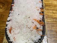 铁板盐焗海虾-烧蠔帮·生蚝海鲜牌档(观海店)