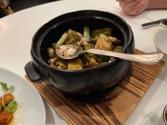 凉瓜豉味海鳗煲-宝丽轩中餐厅BAOLIXUAN