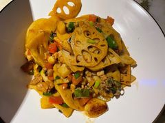 绿茶小炒藕片-绿茶餐厅(乐峰广场店)