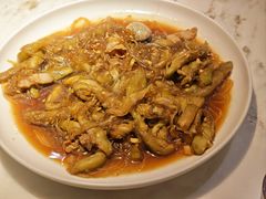 茄子炖蚬子-日丰园海肠水饺·老字号大连海鲜(和平广场店)