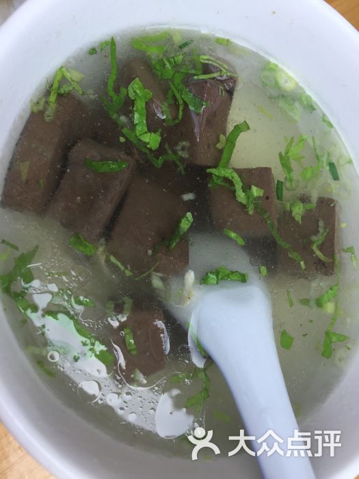 客家小吃白切鹅鹅血汤图片 - 第5张