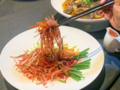 锦绣河豚鱼皮丝-肆月河豚·淮扬菜·湘菜(华天店)