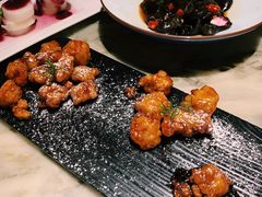 糖霜糖醋里脊-绿茶餐厅(昌平悦荟店)