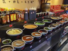 自助调料区-来涮蜀鲜货火锅串串香(菜市口店)