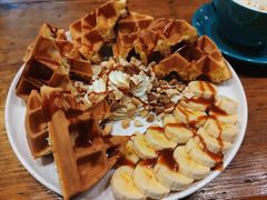 香蕉脆果仁华夫饼-西关84·History·Art·Cafe