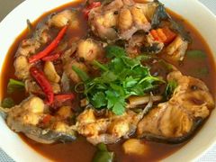 炖鲶鱼-柳沟豆腐宴69号福豆堂