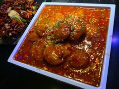 铁板鱼香茄盒-醉小酒馆·川菜·江湖菜·重庆菜(观音桥旗舰店)