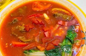 Tomato Beef Pasta Soup
