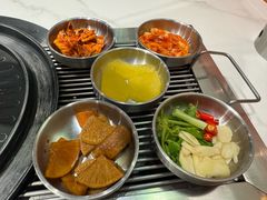 -山野的朋友露营炭火烤肉