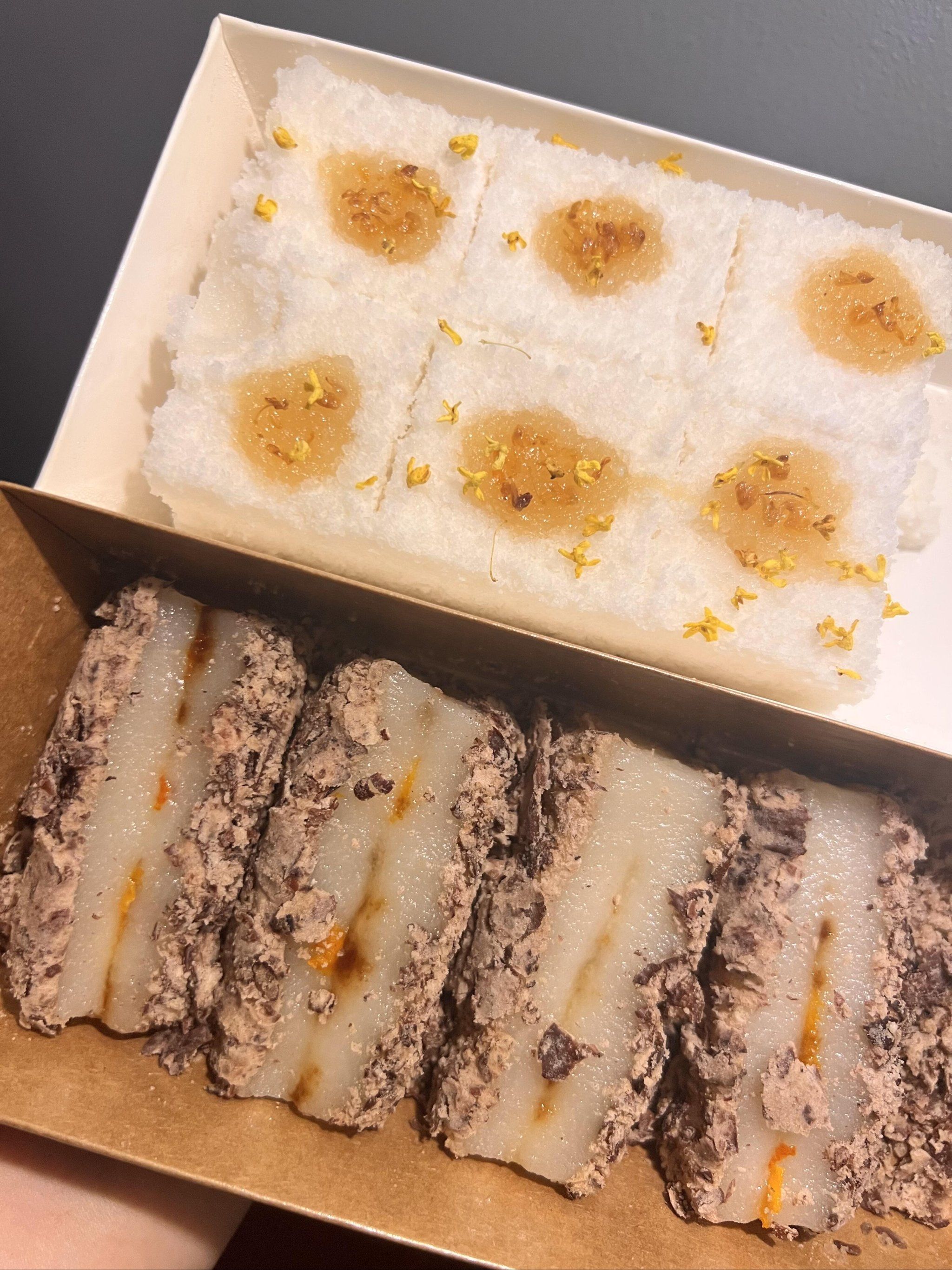 打卡最近很火的白米白糕