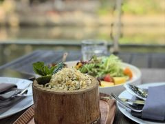 黑松露瑶柱竹筒炒饭-喜洲吧·江畔老船厂·庭院餐厅(喜临院店)
