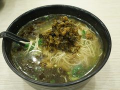 雪菜肉丝面-大董锅贴(崇安寺店)