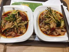 菠菜红油凉拌米皮-魏家餐饮(朗香街店)