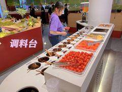 自助调料区-九鼎轩火锅大排挡