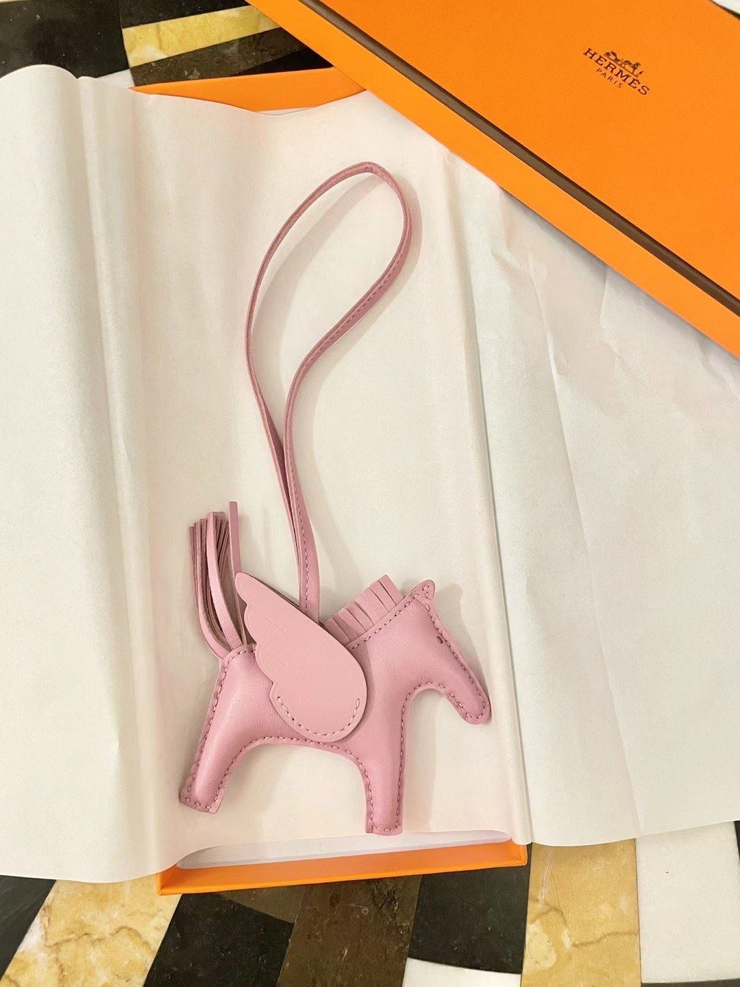 爱马仕 小飞马 锦葵紫