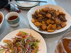 干煸馕炒肉-汗腾格里·风味餐厅(新疆驻京办店)
