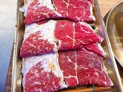 浇汁雪花牛大力-首尔朴宝·炭火烤肉(五角场店)