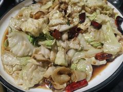 大头菜炒海螺-晚归月亮湾私家菜(临邑路店)