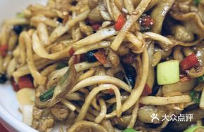 Stir-Fried Pork Intestine Strips