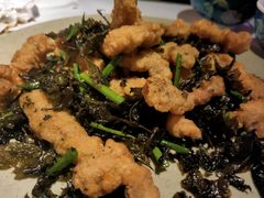 雪花糖醋里脊-绿茶餐厅(西单老佛爷店)