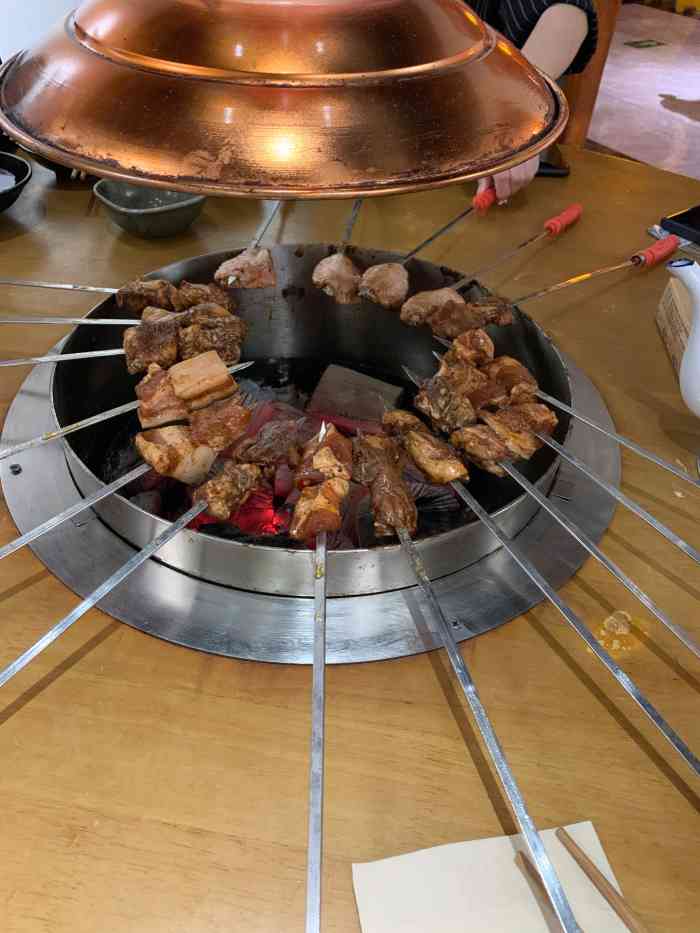 炭窑水浒烤肉(江汉路店)-"不久前和课题组的师兄师姐们聚餐9969