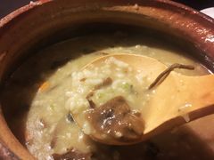 茶树菇枸杞乌鸡粥-悟长年潮汕菜砂锅粥(圣熙8号店)