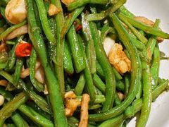 扁豆丝炒肉-郭靖内蒙菜·烤全羊·烧烤(望京旗舰店)
