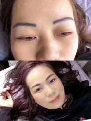 -西施无菌半永久纹绣眉眼影唇轻增发纹发际线