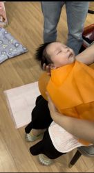点击看大图 -龙文宝贝上门婴儿理发满月剃胎毛(总店)