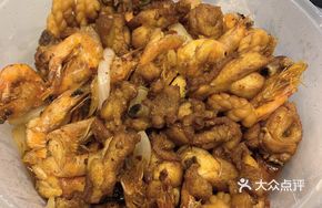 Dry Pot Chicken Leg and Shrimp