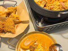 部队锅-富乐满韩国正宗炸鸡韩国料理(虹泉路店)