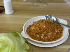 生菜虾松-老妈私房菜