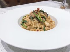 意式奶油培根蘑菇意大利面-娜娜家·Nana's restaurant(国金汇店)