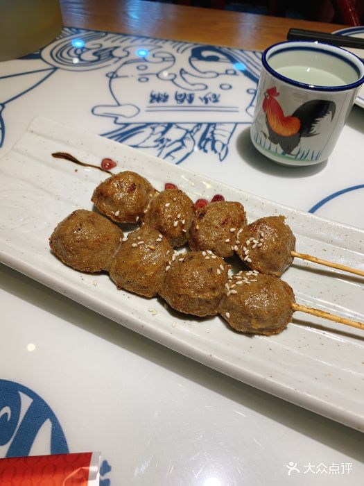 家府潮汕菜(月星环球港店)烤牛肉丸串图片