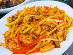 鱼香鸡丝-来顺成饭庄