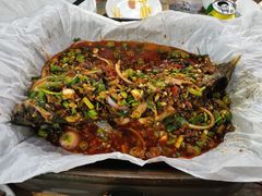 豆豉江团鱼-醉巫山纸包鱼·私房菜