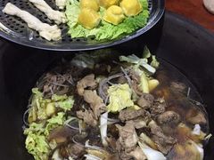 -粘豆包柴火铁锅炖