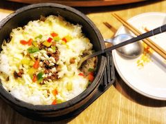 石锅芝士牛肉拌饭-海兰江石锅饭(水上店)